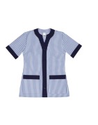 Chaqueta a rayas Señora cuello en V