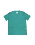 Camisola pijama con cuello de pico