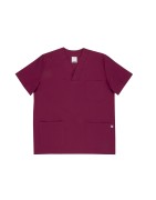 Camisola pijama con cuello de pico