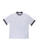 Camisola de cocinero de manga corta