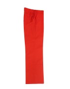 Pantalón de cocinera con la cintura de trabillas