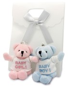 Cuelgamóvil Ositos Duo Azul y Rosa