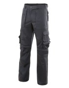 Pantalón multibolsillos con refuerzo de tejido