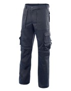 Pantalón multibolsillos con refuerzo de tejido