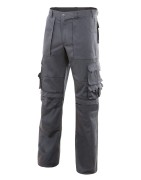 Pantalón multibolsillos con refuerzo de tejido