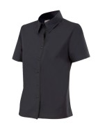 Camisa mujer entallada de manga corta