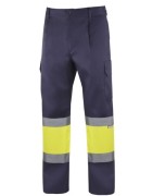 Pantalón Bicolor Alta Visibilidad entre Cintas