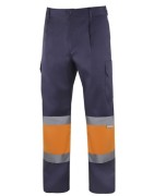 Pantalón Bicolor Alta Visibilidad entre Cintas
