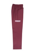 Pantalón liso vivo rayas con bolsillos