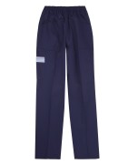 Pantalón liso vivo rayas con bolsillos